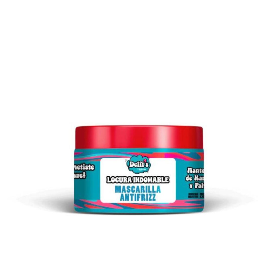 DELFIS By LOCURA INDOMABLE Mascarilla ANTIFRIZZ x250 gr. (BELLISSIMA)