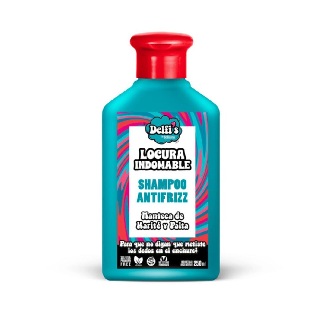 DELFIS By LOCURA INDOMABLE Shampoo ANTIFRIZZ x250 ml. (BELLISSIMA)