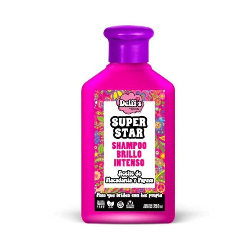 DELFIS By SUPER STAR Shampoo BRILLO INTENSO x250 ml. (BELLISSIMA)