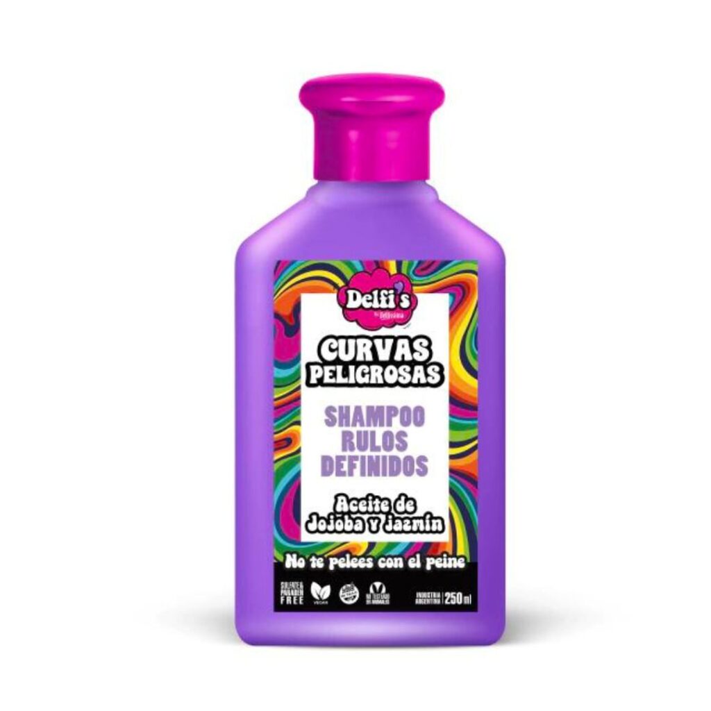 DELFIS By CURVAS PELIGROSAS Shampoo RULOS DEFINIDOS x250 ml. (BELLISSIMA)