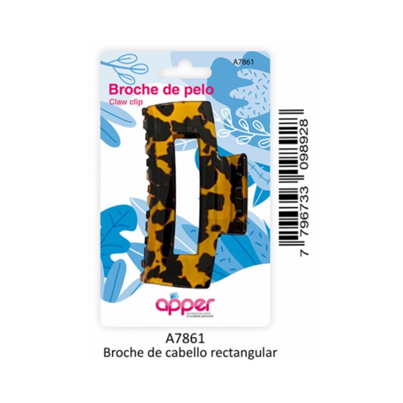 BROCHE A-7861 CABELLO RECTANG.und (APPER)