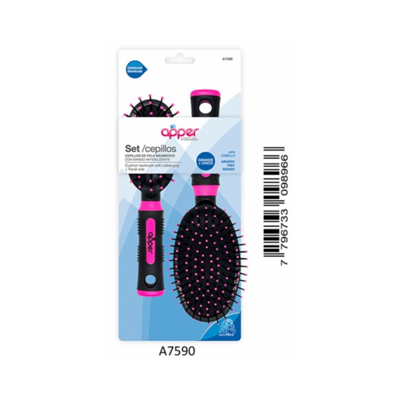 SET DE CEPILLOS A-7590 Chico y Grande (APPER)