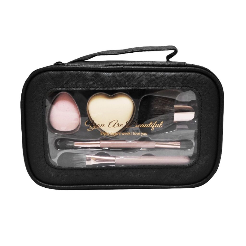 SET P-3803 MAQUILLAJE (2pinceles+1brocha+2cisnes) (JESSAMY)