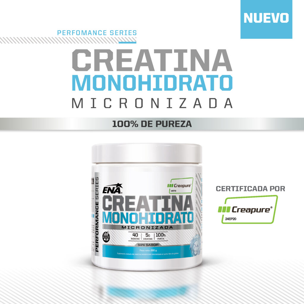 CREATINA MONOH. CREAPURE x200gr. PROMO MARZO-ABRIL 2026 15% Dto. (ENA SPORT)