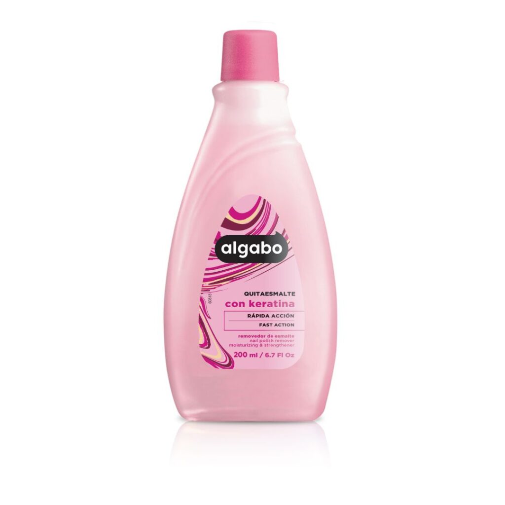 QUITAESMALTE C/KERATINA x200ml. (6042255) (ALGABO)