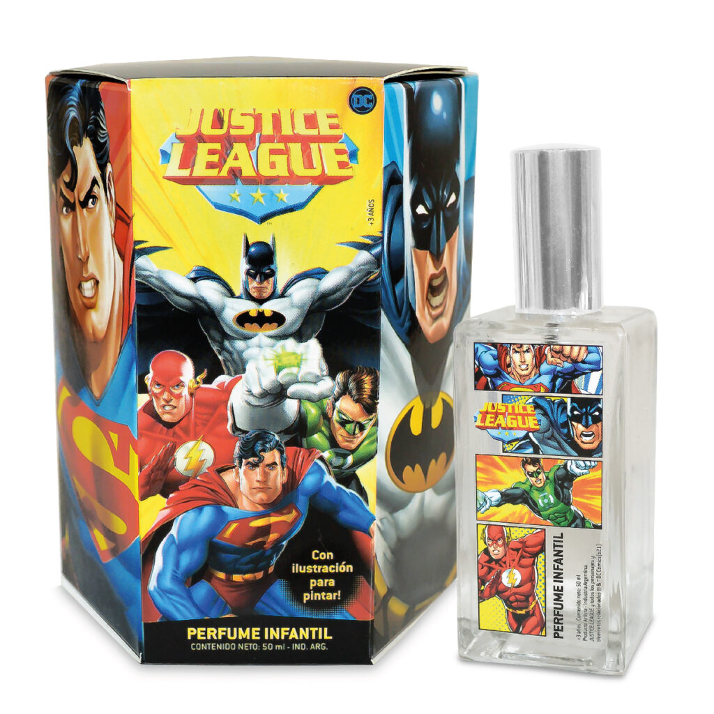 45807- Perfume Inf. LIGA DE LA JUSTICIA (JACTANS) DESC. 15%