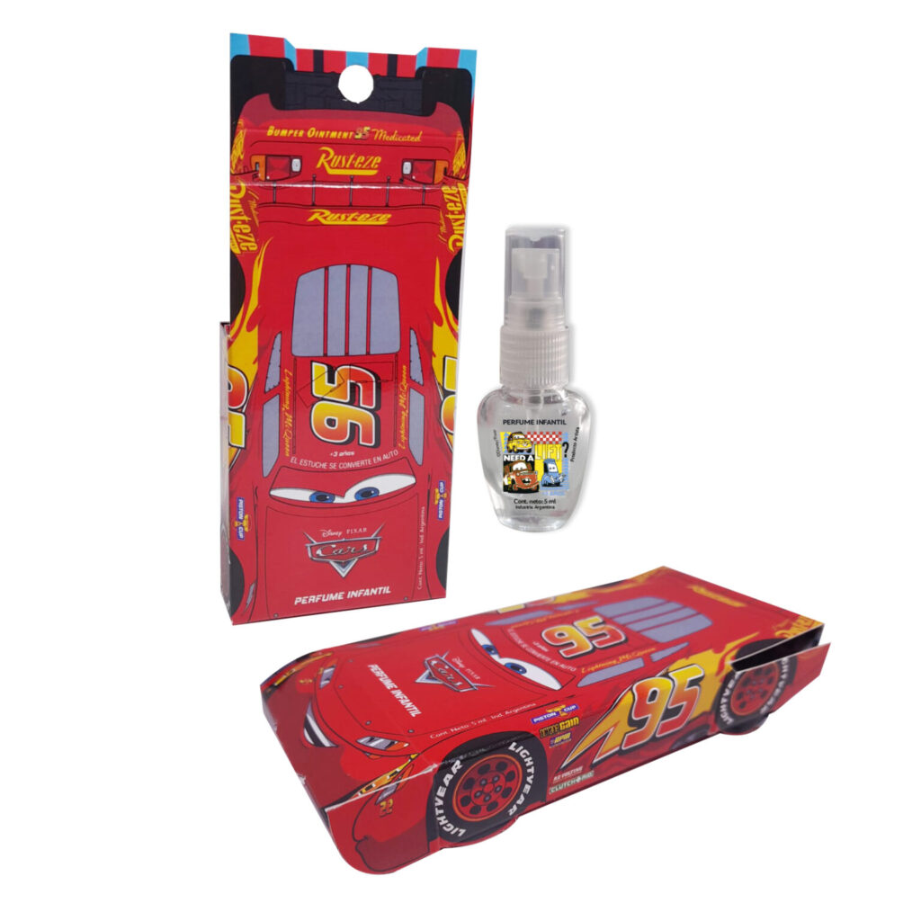 50105- Perfume x5ml. CARS Blister Formita (JACTANS) DESC. 15%
