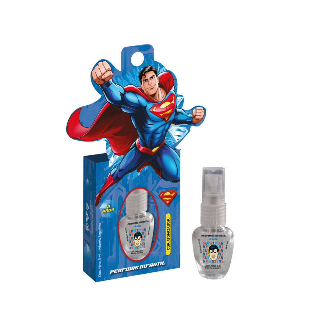 50143- Perfume x5ml. SUPERMAN Blister Formita (JACTANS) DESC. 15%