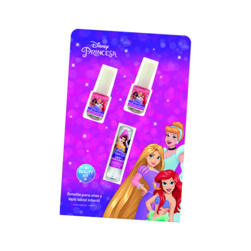 3734- Labial + 2 Esmaltes PRINCESAS DISNEY (JACTANS) DESC. 15%