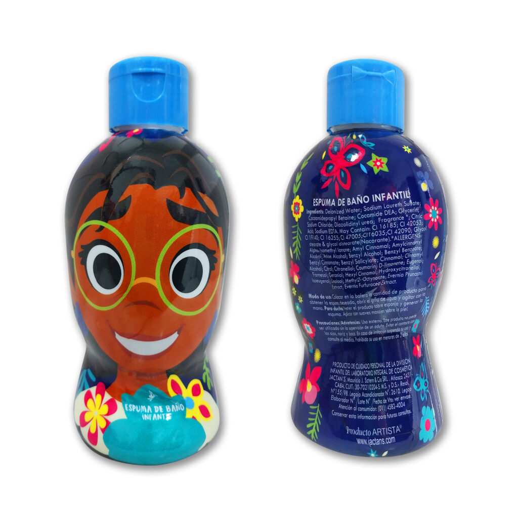 48228- Espuma de Baño x250ml. ENCANTO 3D (JACTANS) DESC. 15%