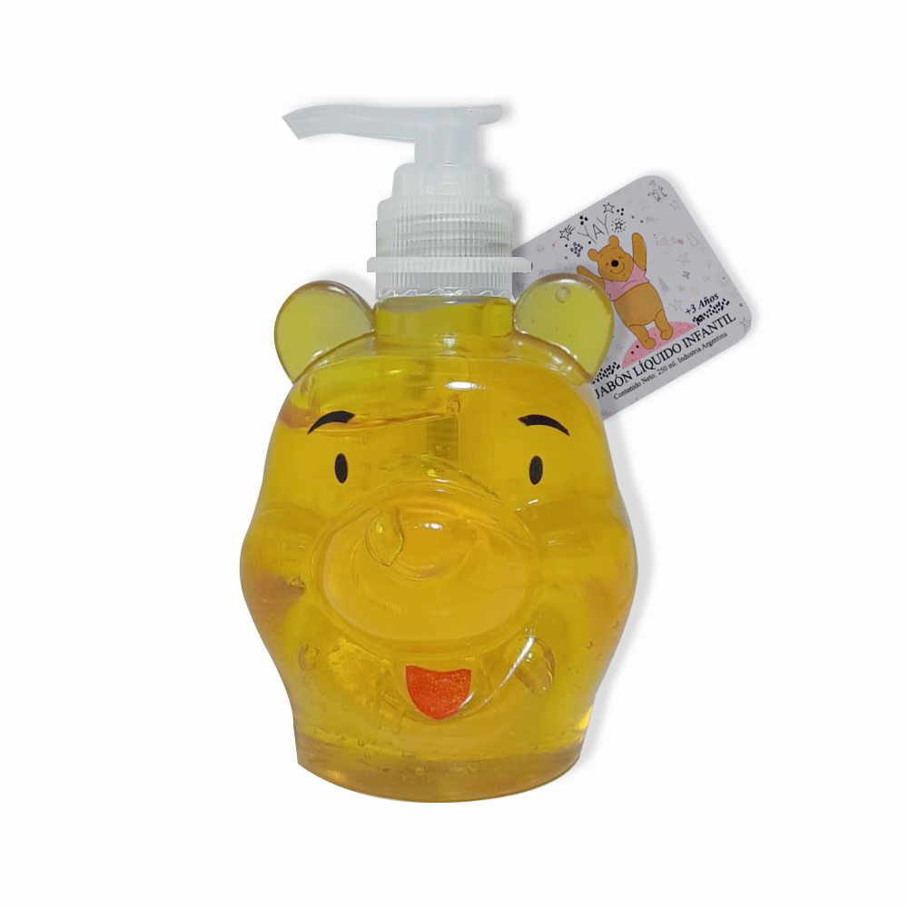 49744- Jabon Liquido WINNIE POOH x250ml. (JACTANS) DESC. 15%