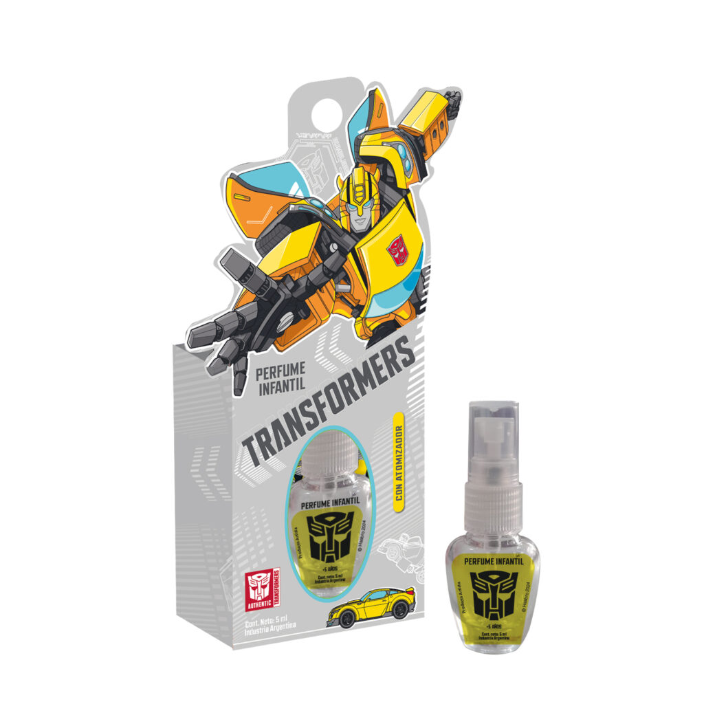 50129- Perfume x5ml. TRANSFORMERS Blister Formita (JACTANS) DESC. 15%
