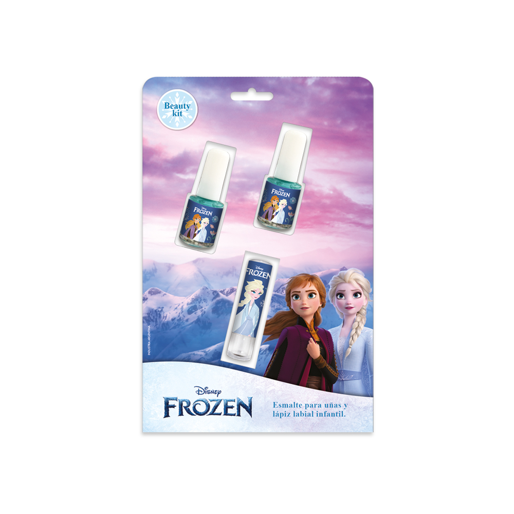 95453- 2 Esmaltes + Labial FROZEN II (JACTANS) DESC. 15%