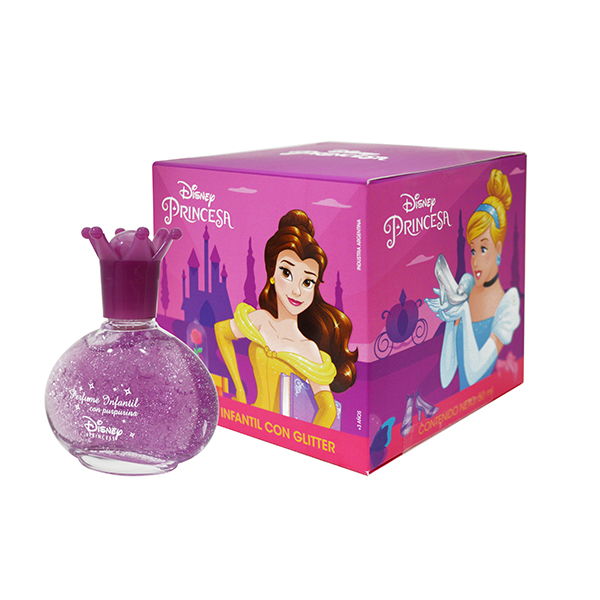 99413- Perfume con Glitter PRINCESAS (JACTANS) DESC. 15%