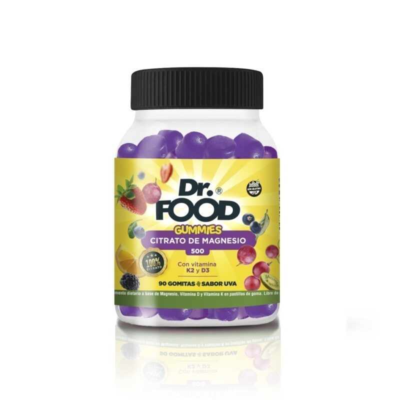 Dr. FOOD CITRATO DE MAGNESIO GOMITAS x90un. (GEONAT)
