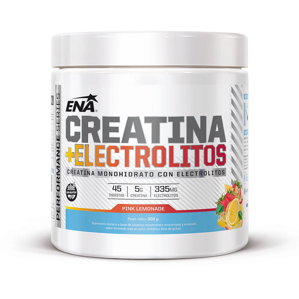 CREATINA+ELECTROLITOS x302gr. PROMO MARZO-ABRIL 2026 15% Dto. (ENA SPORT)
