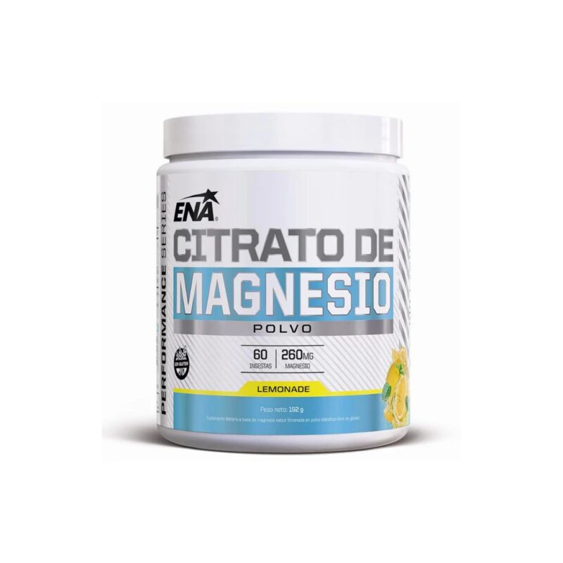 CITRATO DE MAGNESIO LIMONADE x192gr. PROMO MENSUAL 20% DESC. (ENA SPORT)