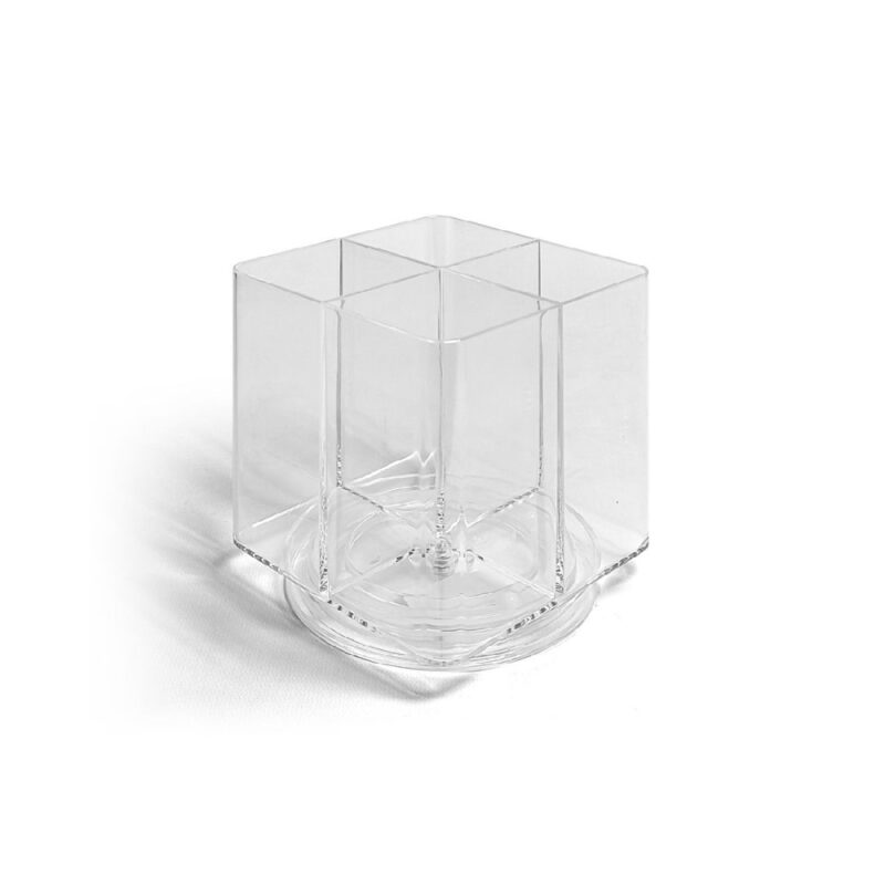 ORGANIZADOR O-1522 GIRATORIO CUADRADO 11,5x11,5 cm. (JESSAMY)