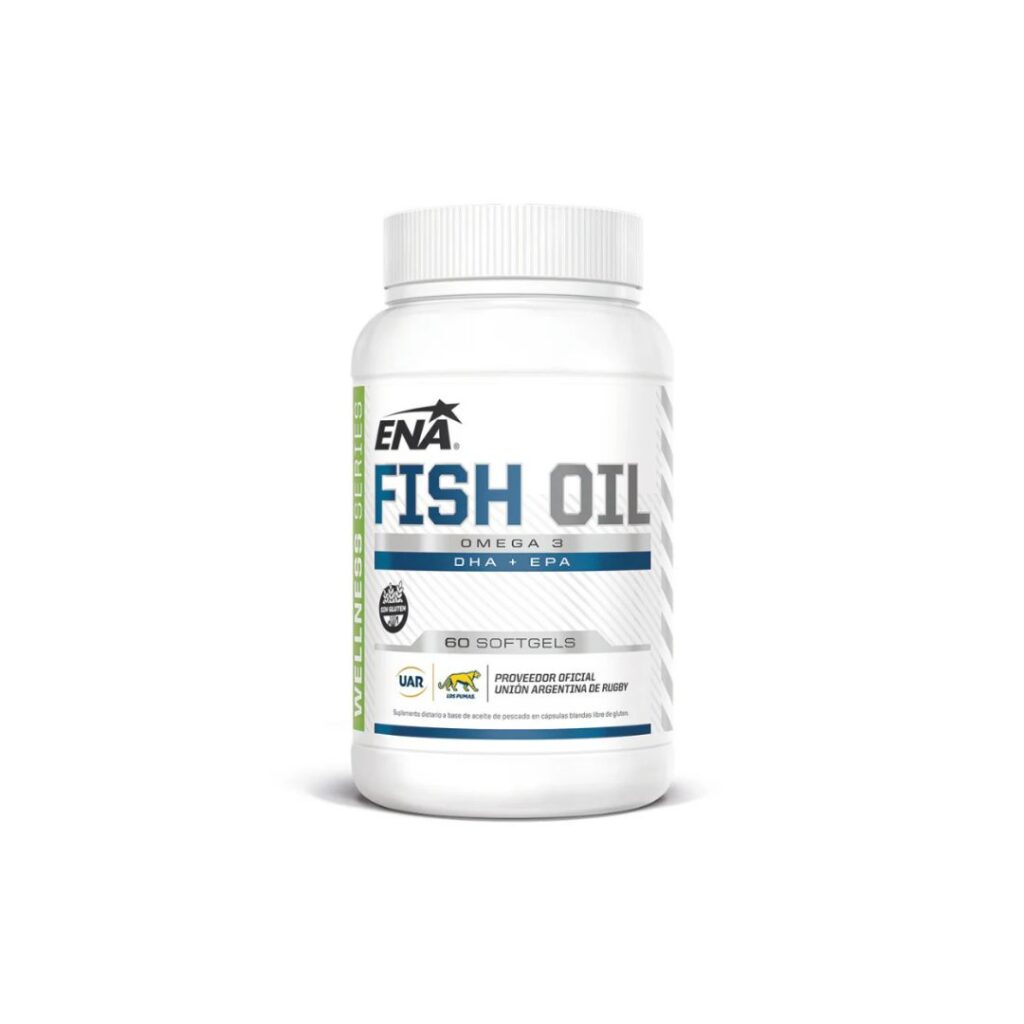 FISH OIL x60 caps. PROMO MARZO-ABRIL 2026 15% Dto. (ENA SPORT)