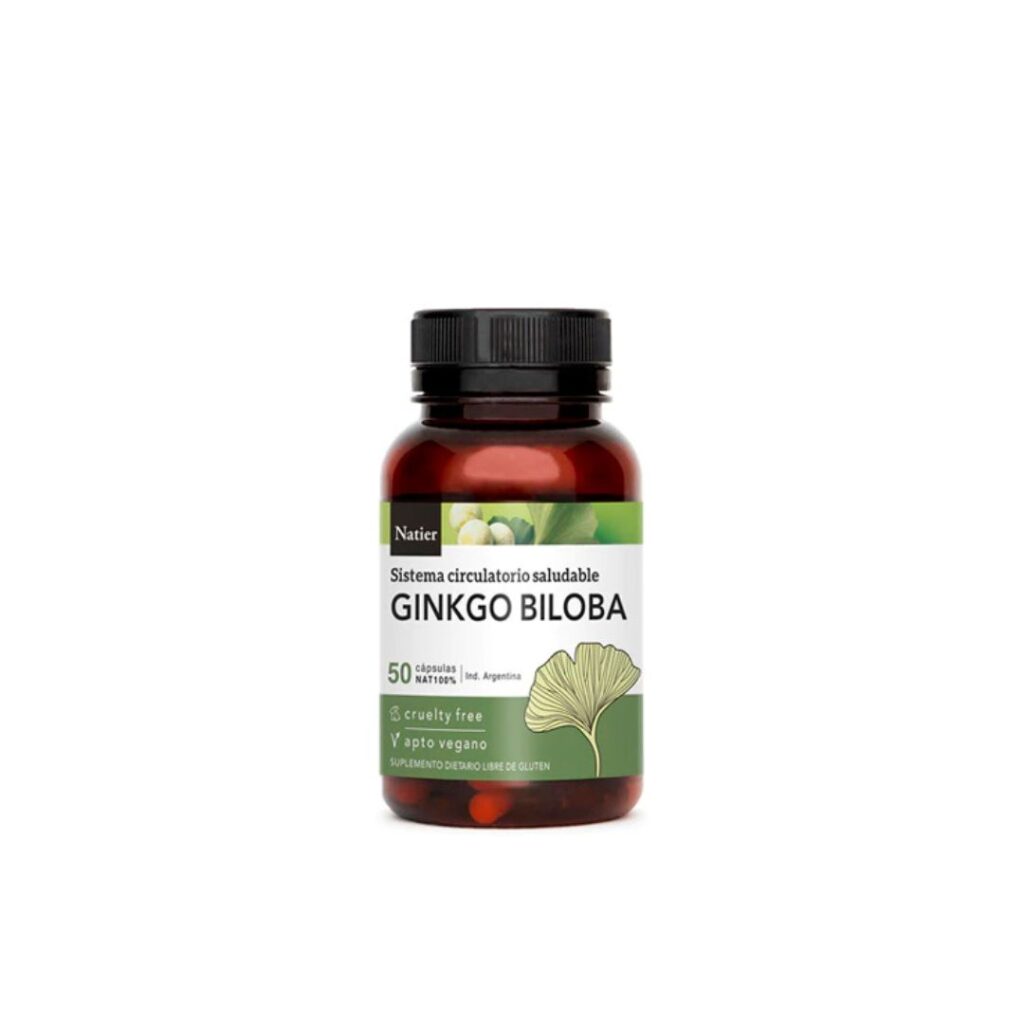 GINKGO BILOBA x50caps. (NATIER)
