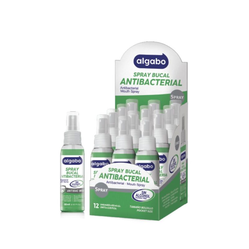SPRAY BUCAL ANTIBACTERIAL x12 un. (6068511)(ALGABO)