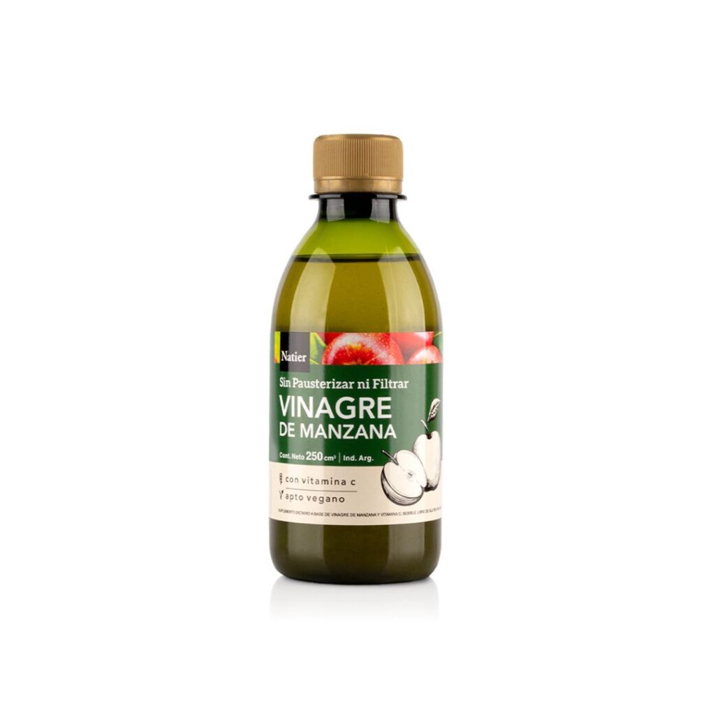 VINAGRE DE MANZANA C/VIT.C x250cc. (NATIER)