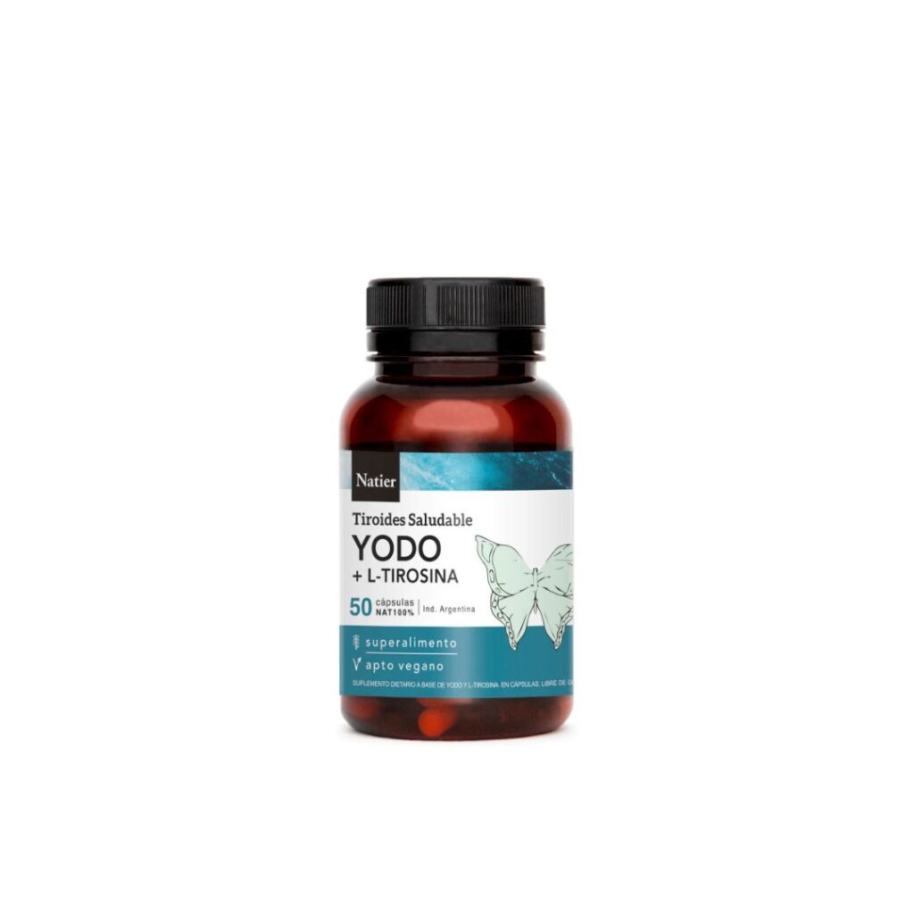 YODO+ L-TIROSINA x50caps. (NATIER)