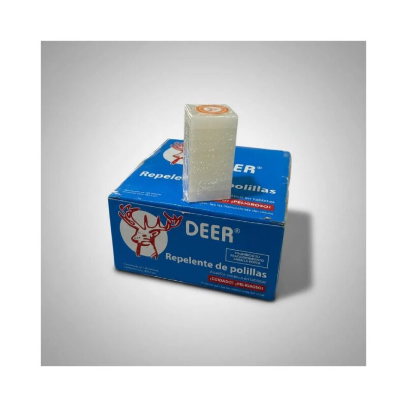 ALCANFOR IMP. x128 Pastillas DEER (FARMACIA)