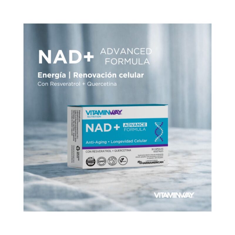 NAD + ADVANCE FORMULA x30 comp. (VITAMIN WAY)
