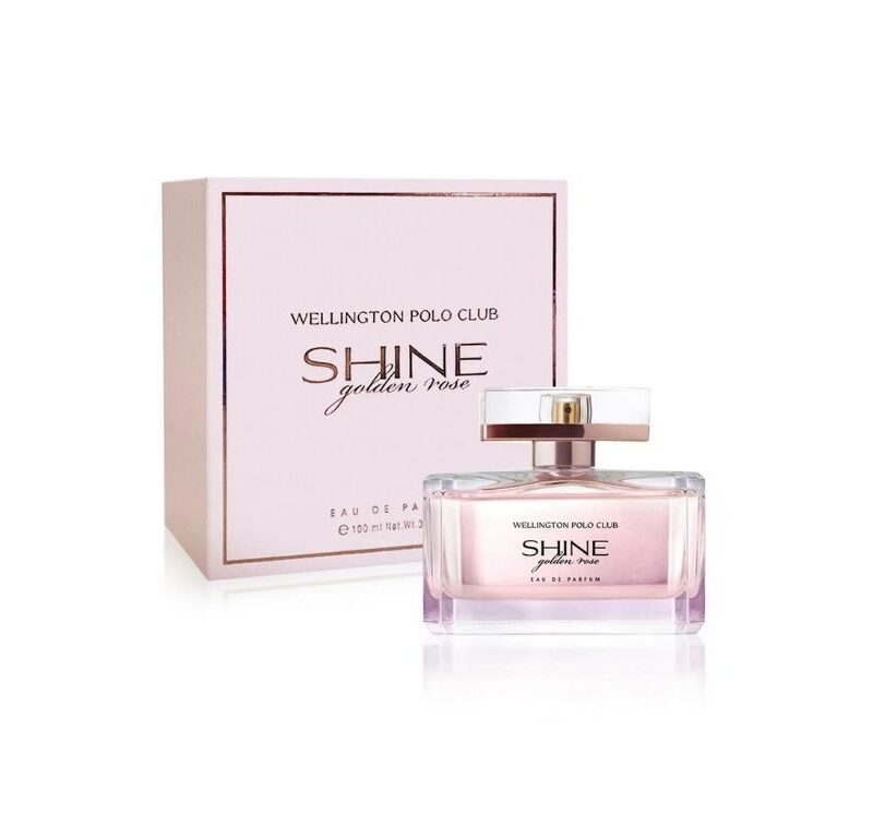 SHINE GOLDEN ROSE EDT x100ml. (WELLINGTON POLO CLUB)