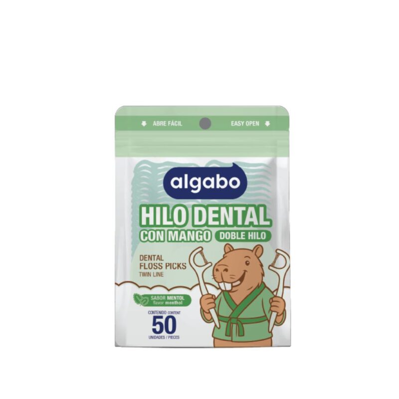 HILO DENTAL C/MANGO MENTOL x50mt (6068512) (ALGABO)