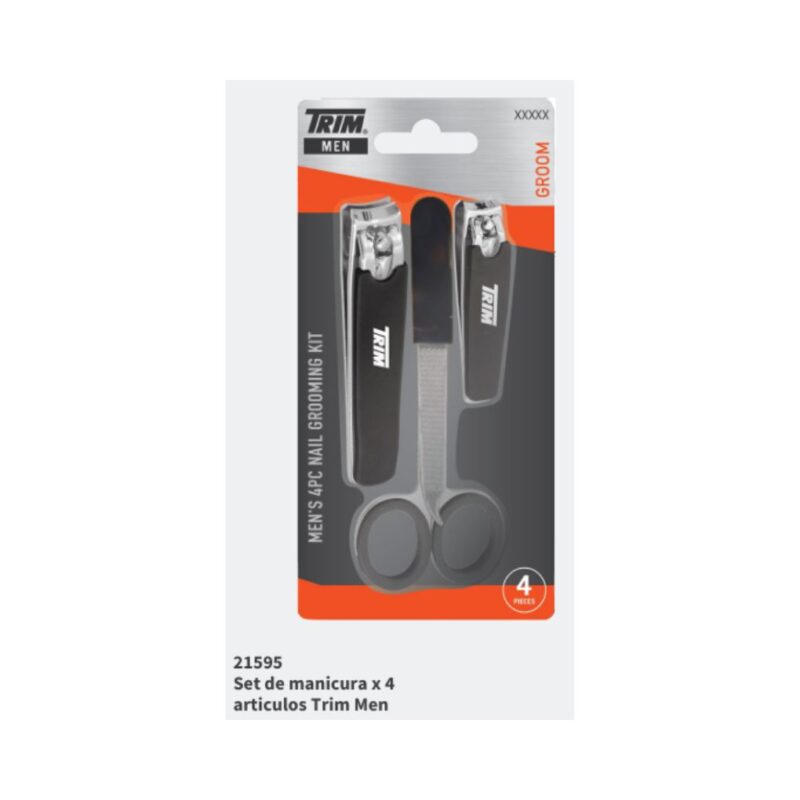SET MANICURA 21595 x 4unid MEN (TRIM)