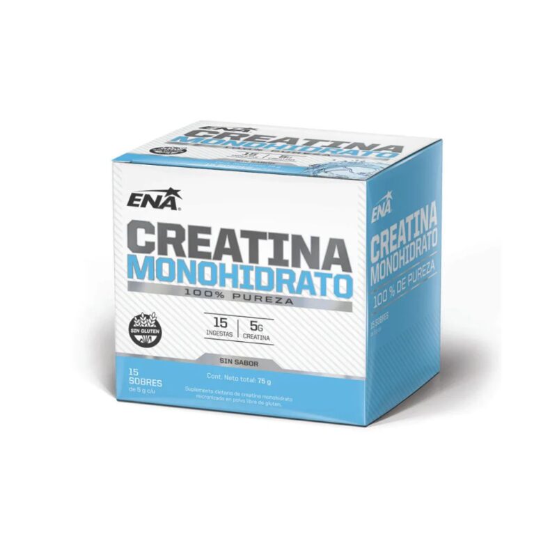 CREATINA MONODOSIS x15 sobres PROMO MENSUAL 25% DESC. (ENA SPORT)