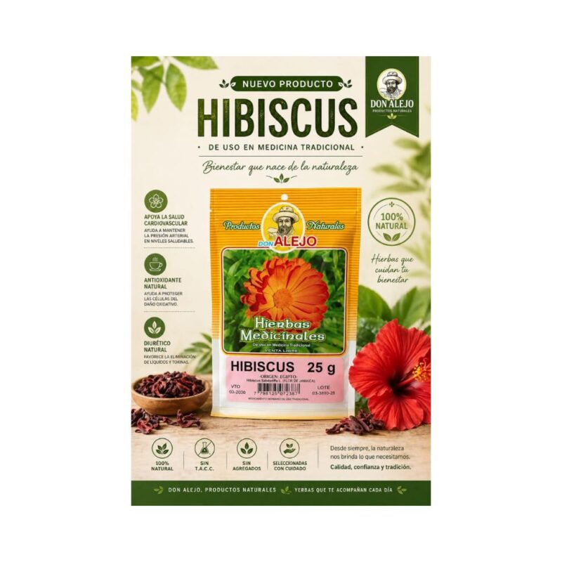 HIBISCUS sobre FLORAL (DON ALEJO) (NDPB)