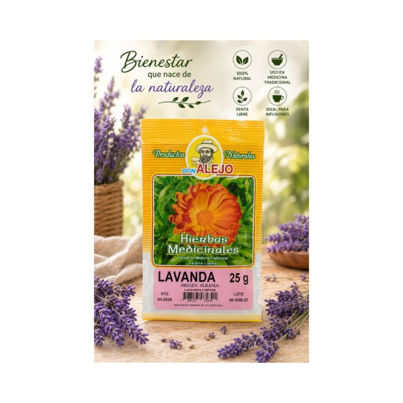 LAVANDA sobre FLORAL (DON ALEJO) (NDPB)
