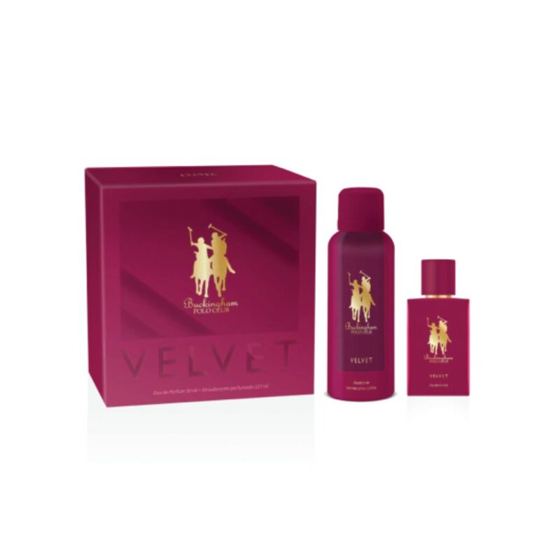 SET FEM VELVET (EDP 50ml + DEO) POLO CLUB ( 3760102)
