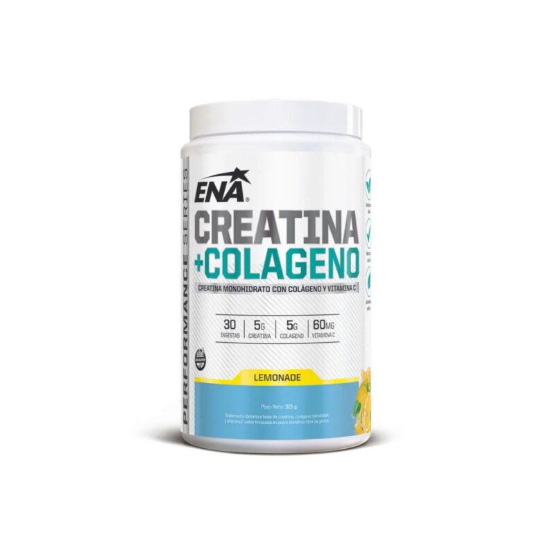 CREATINA +COLAG. Sab. LIMONADA x321gr. PROMO MENSUAL 25% DESC. (ENA SPORT)