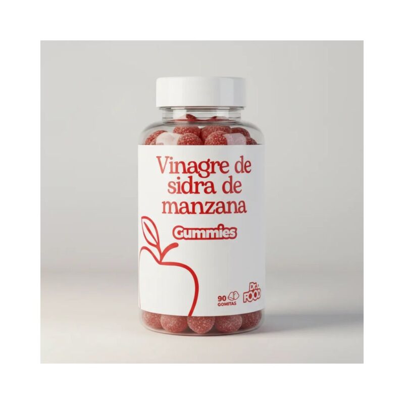 Vinagre de Sidra de Mzna. x90 Gomitas 30% desc. Hasta Agotar Stock (DR. FOOD)