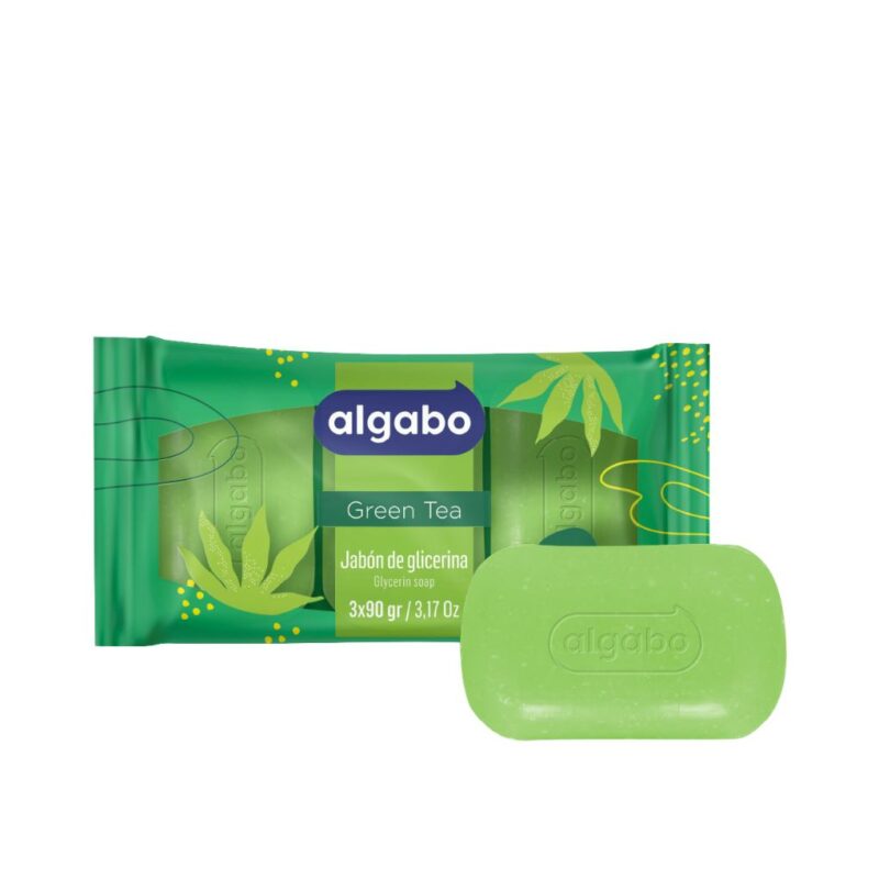 JABON GLICER. GREEN TEA 3x90gr. (6040375)