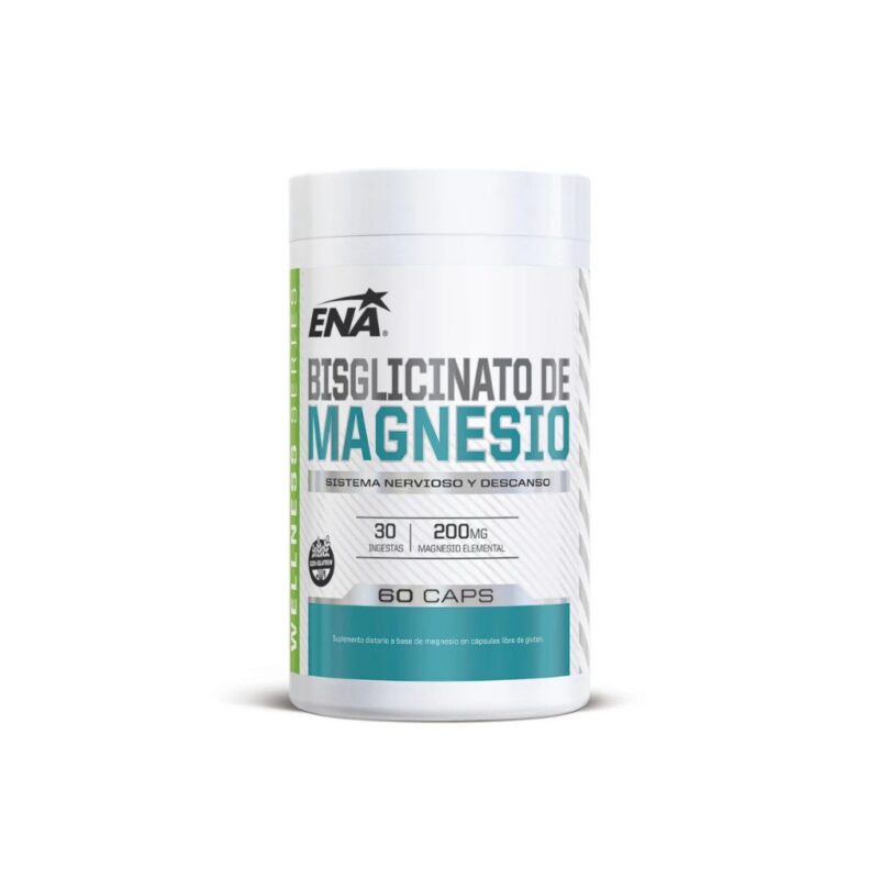 BISGLISINATO DE MAGNESIO x 60caps (ENA SPORT)
